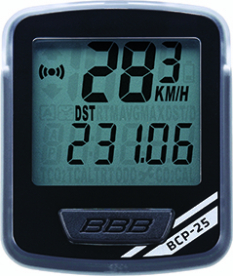 BBB BCP-25 NanoBoard 7 Kerékpár Computer - fekete - ezüst